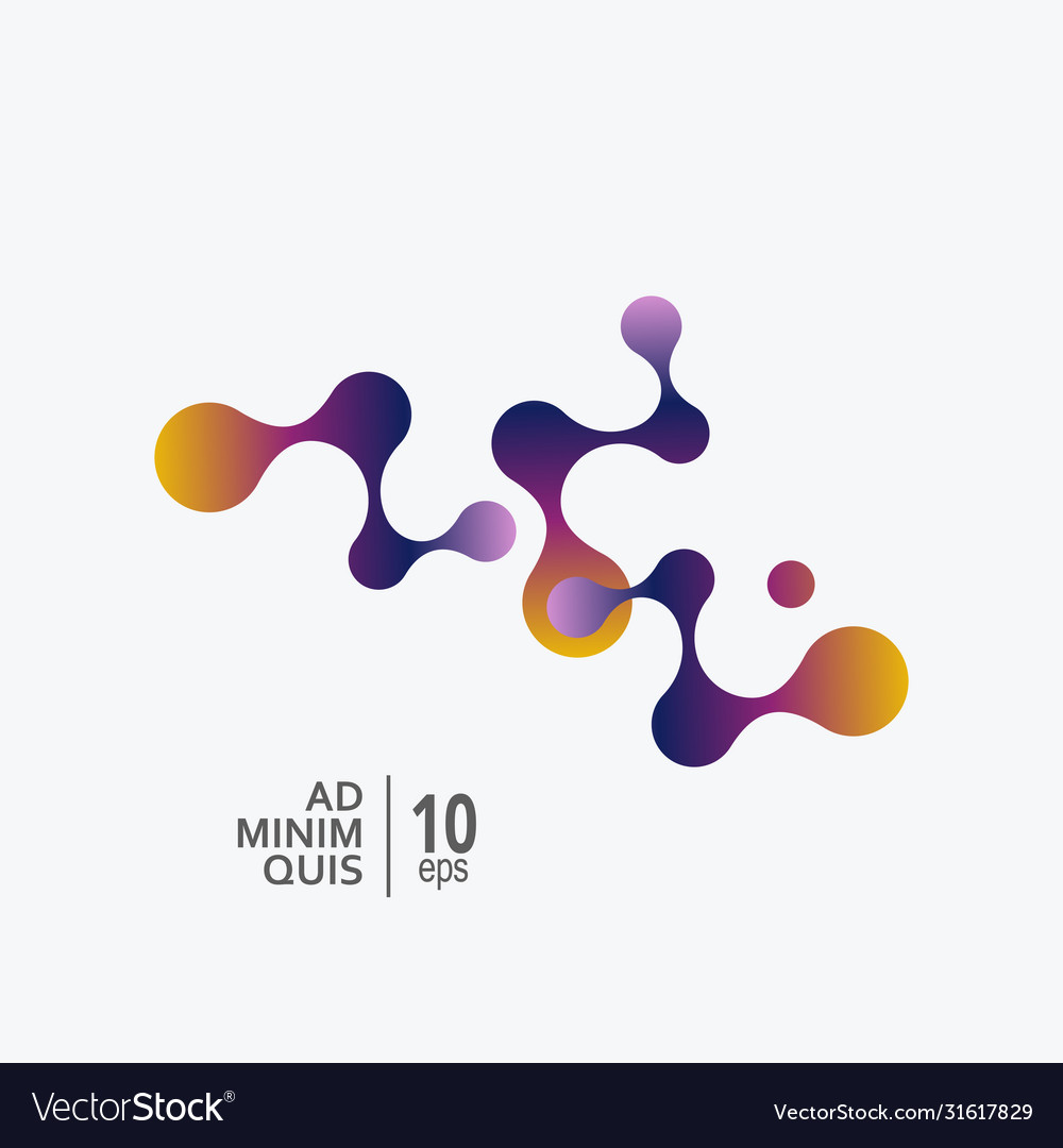 Molecular Connection Icon - Science & Network