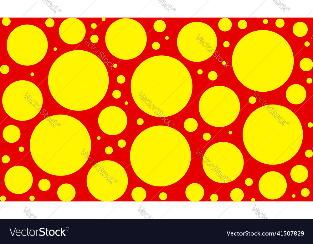 Pop art polka dot circles dotted random pattern