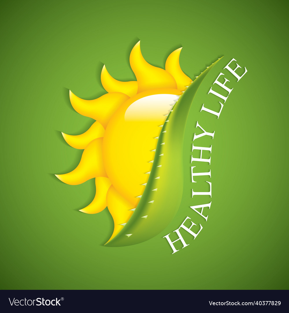 Sun and aloe vera