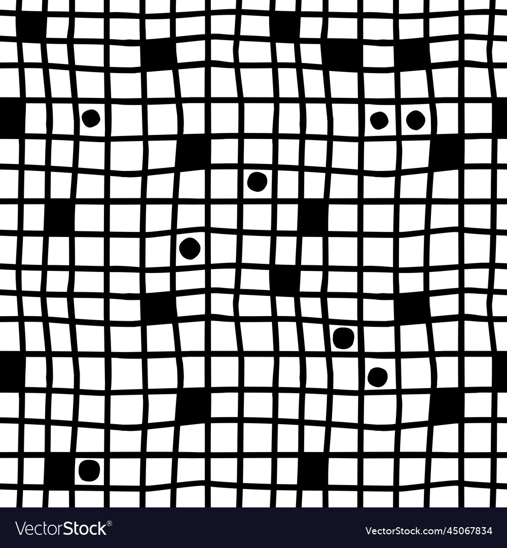 Geometric pattern with stripes and dots Vector Image Geometric pattern with stripes and dots