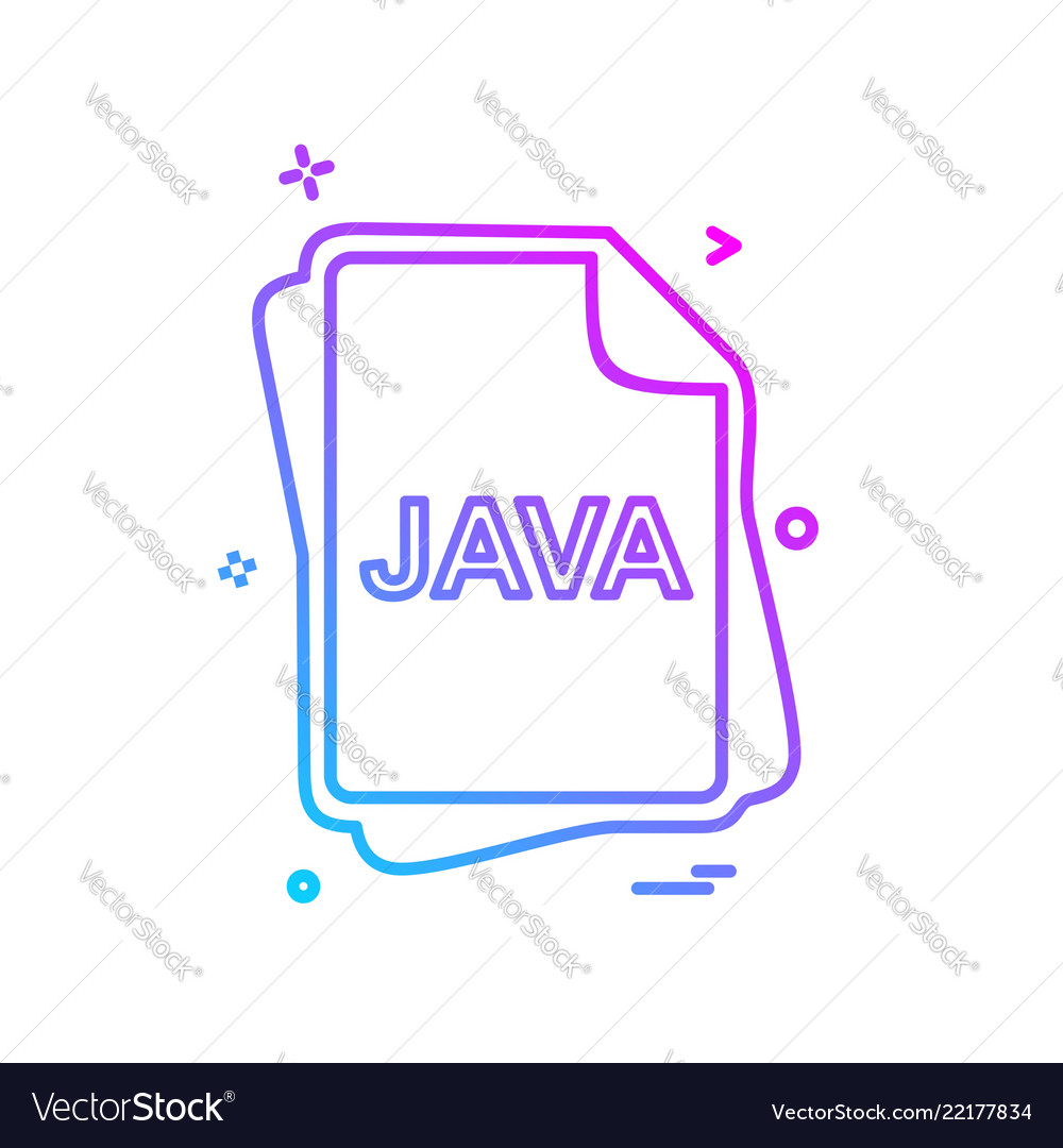 Java file type icon design