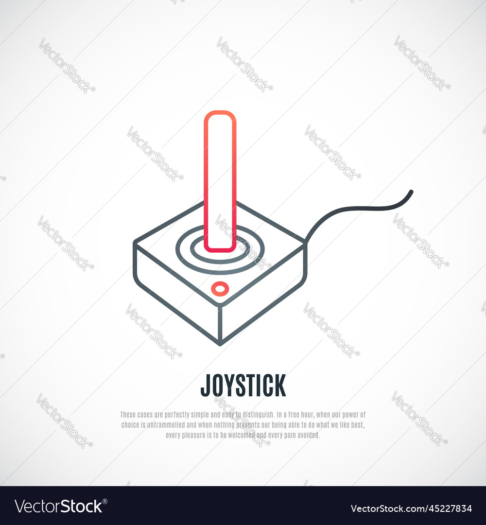 Retro Joystick Icon