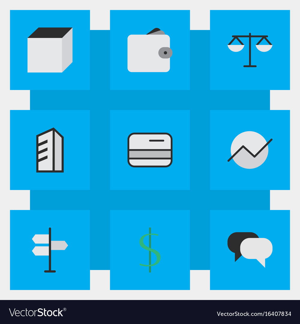 Set of simple job icons