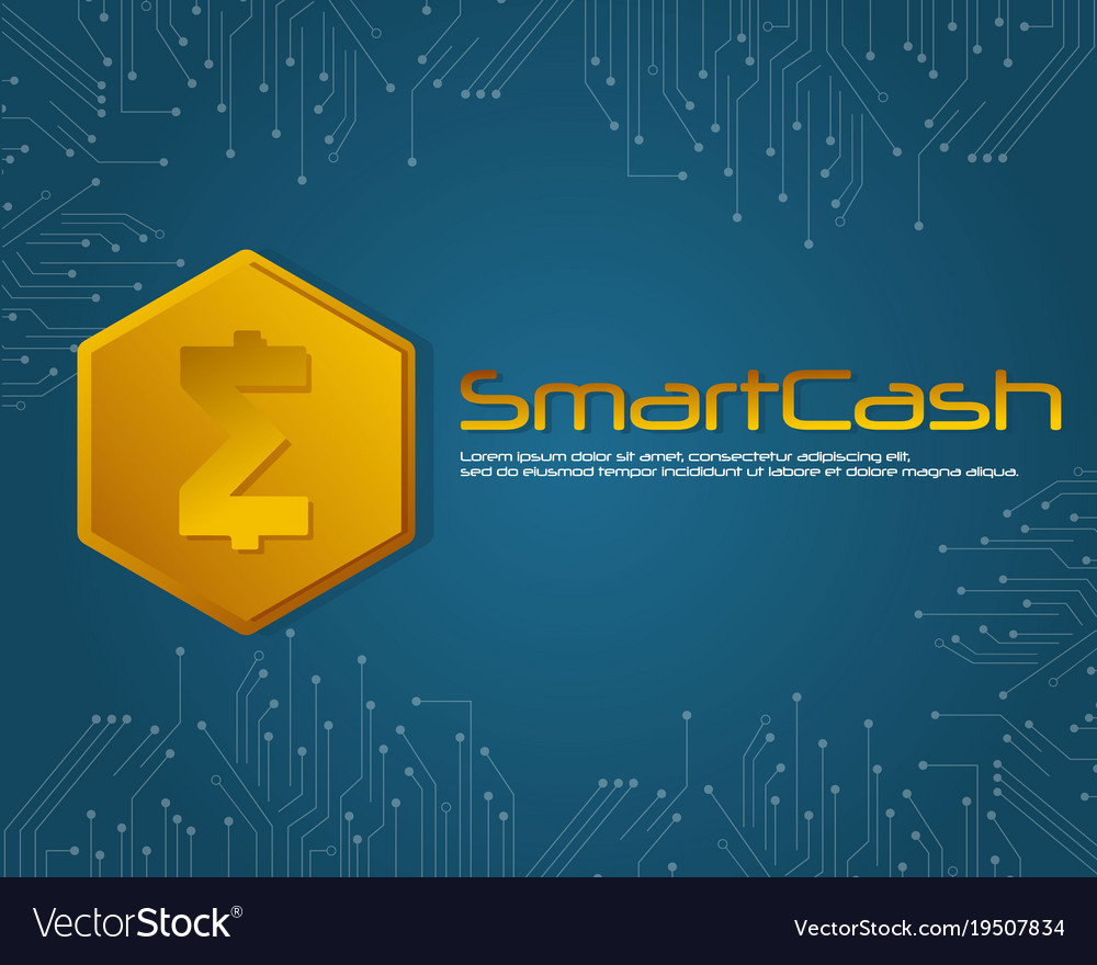 Smartcash background style for blockchain