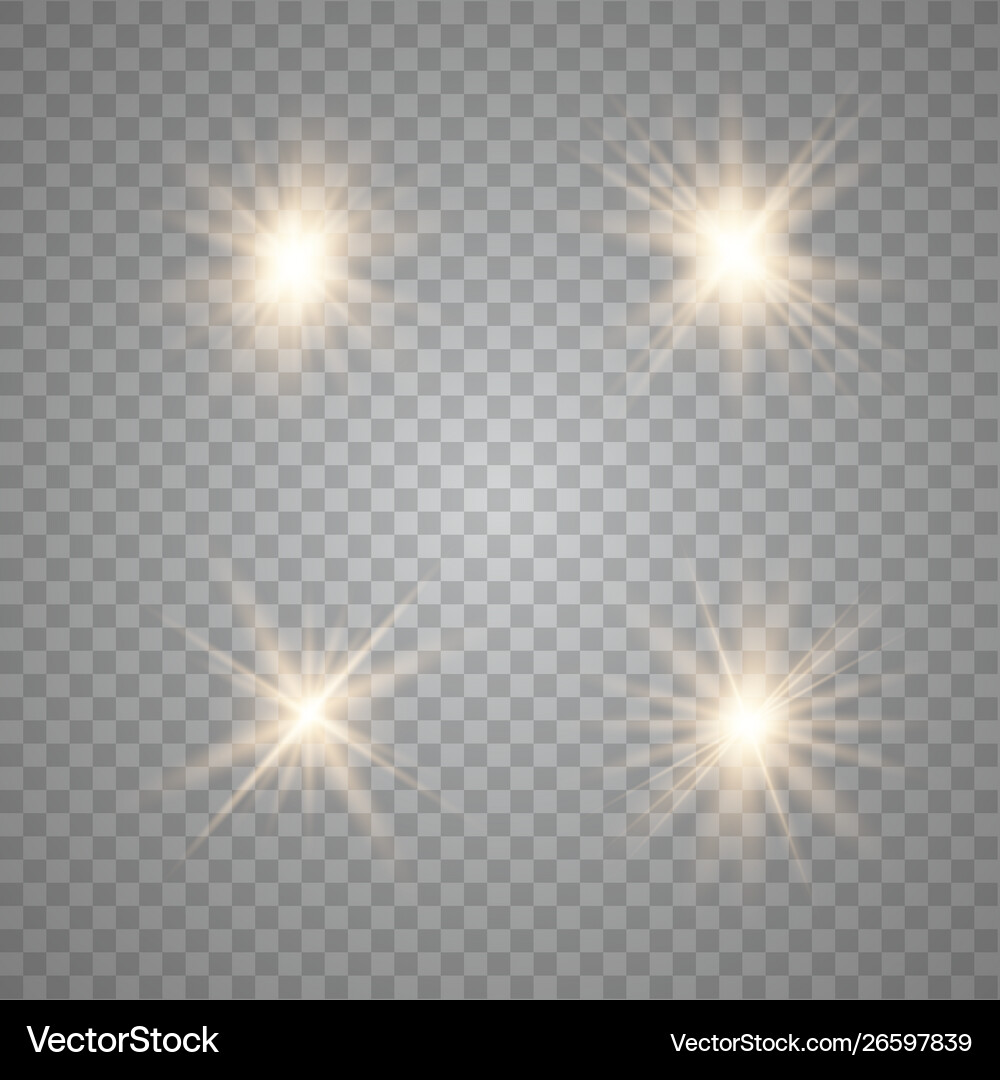Glow light effect Royalty Free Vector Image - VectorStock