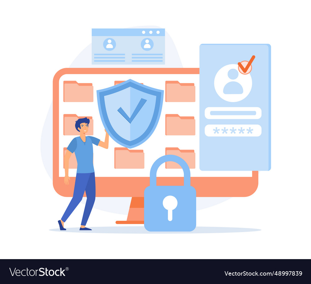 Personal cyberspace data security shield log