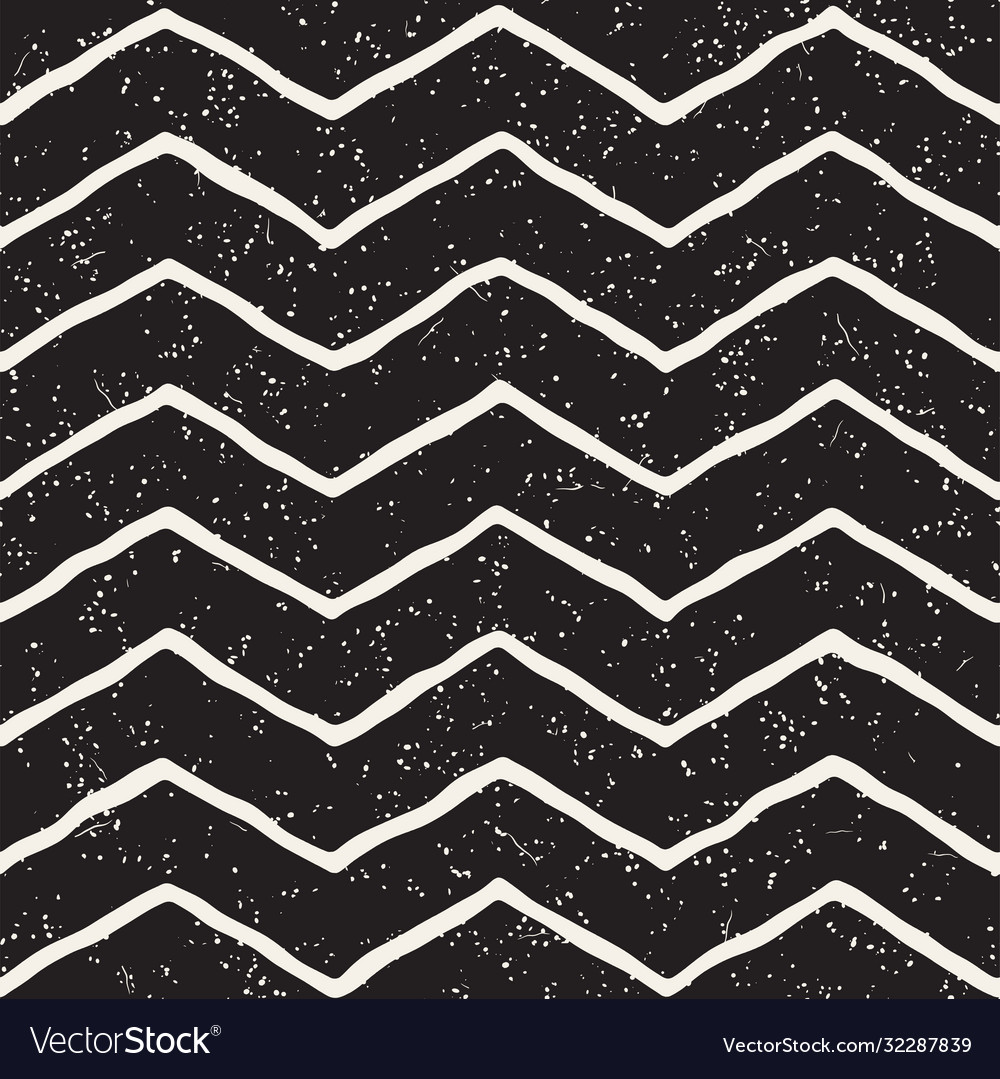 Zig Zag Pattern - Hand Drawn
