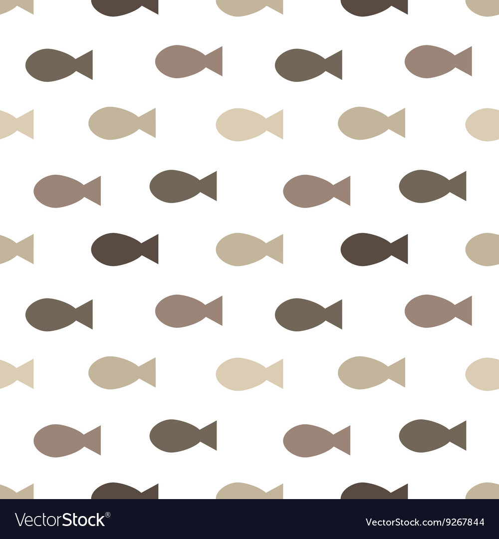 Fish seamless patternskeleton of