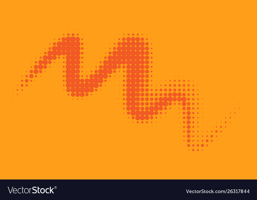 Gradient futuristic pattern