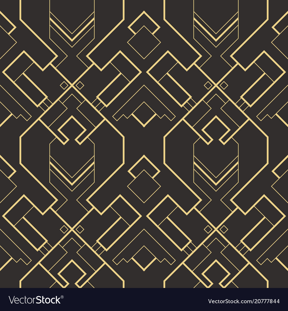 Modern geometric tiles pattern