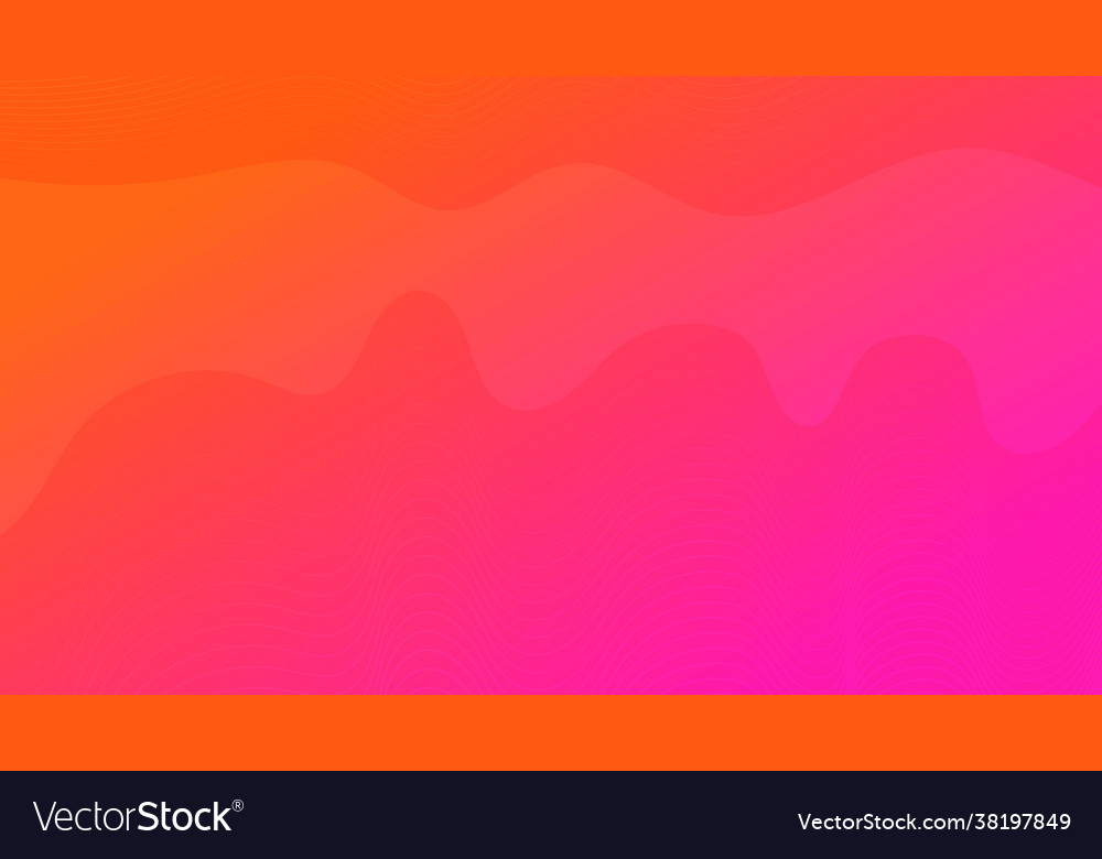Modern colorful wave curve gradient background Vector Image Modern colorful wave curve gradient background
