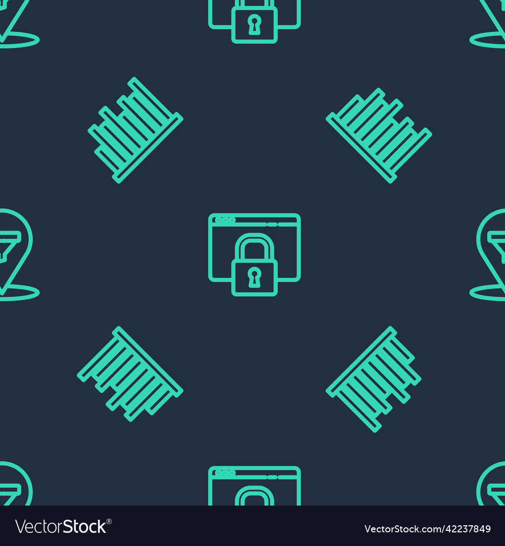 Set line secure your site with https ssl pie vector image Set line secure your site with https ssl pie