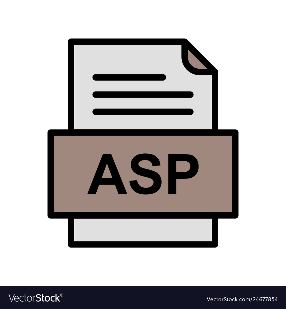 Asp file document icon