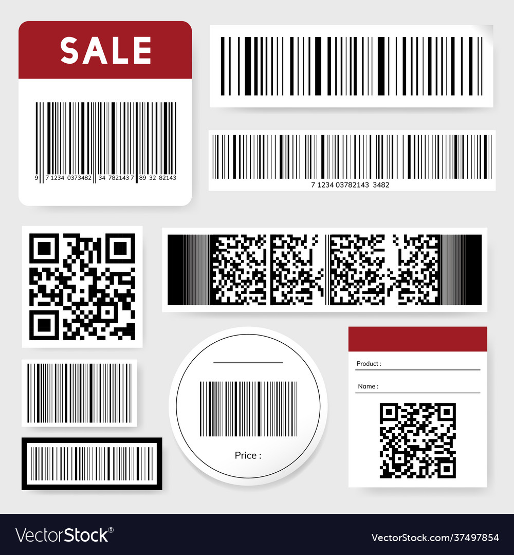 Barcode and qr code collection