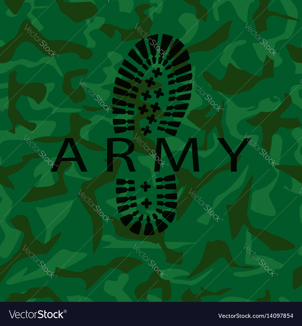 Camouflage army