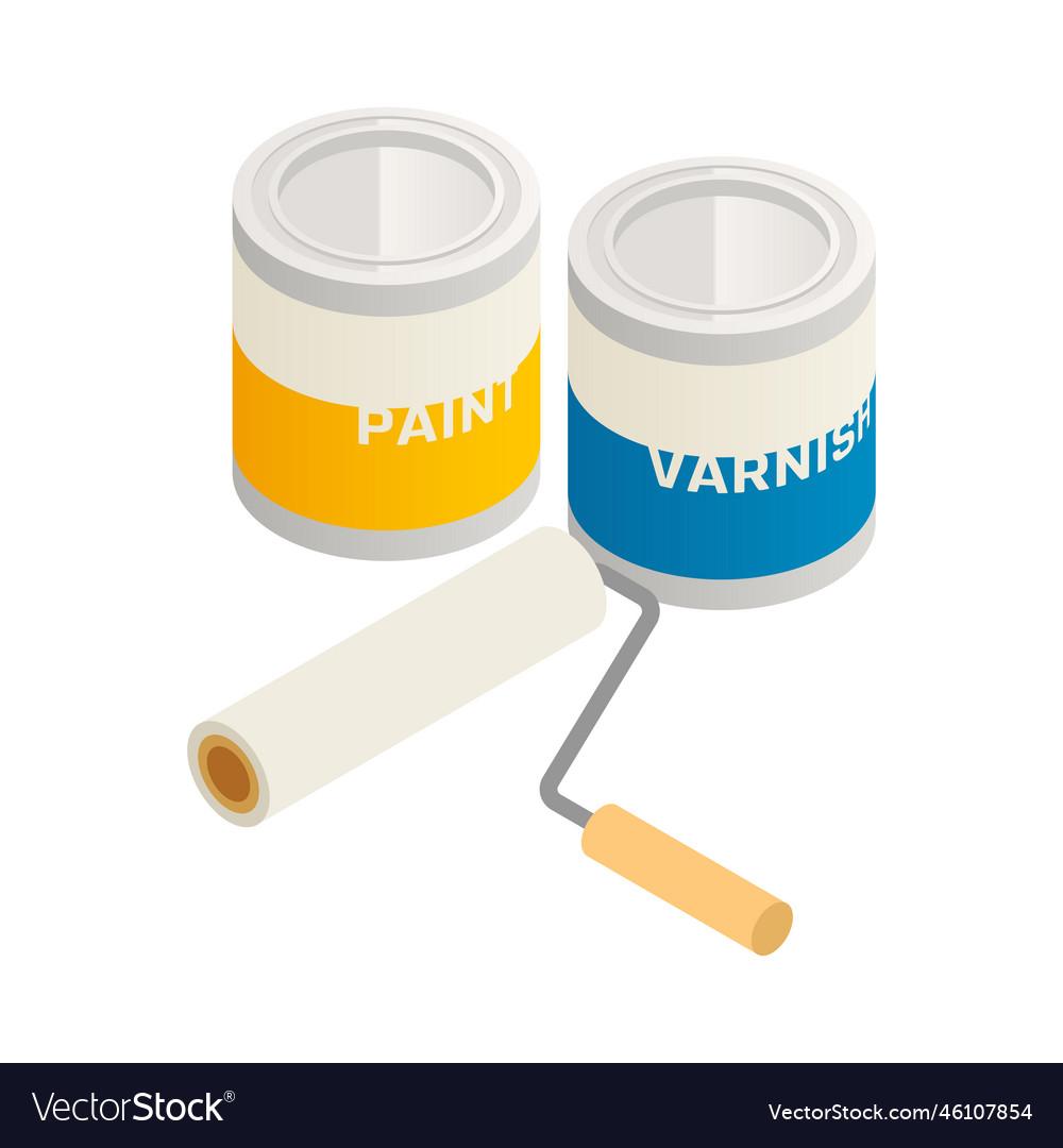Construction materials varnish composition Vector Image