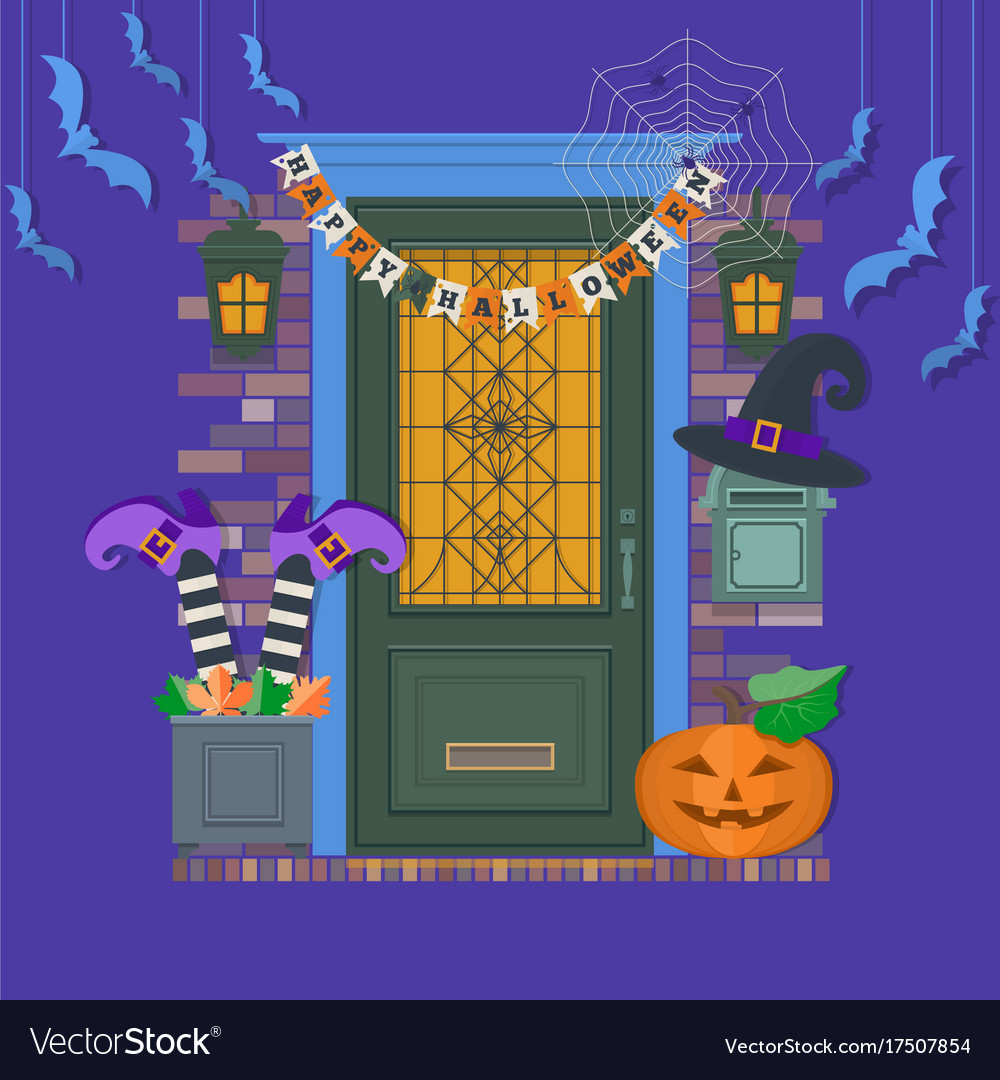 Happy halloween karten hintergrund poster view