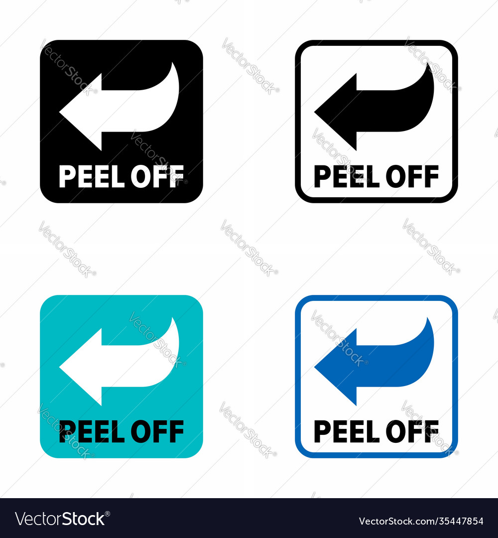 peel-off-removing-indicator-information-sign-vector-image