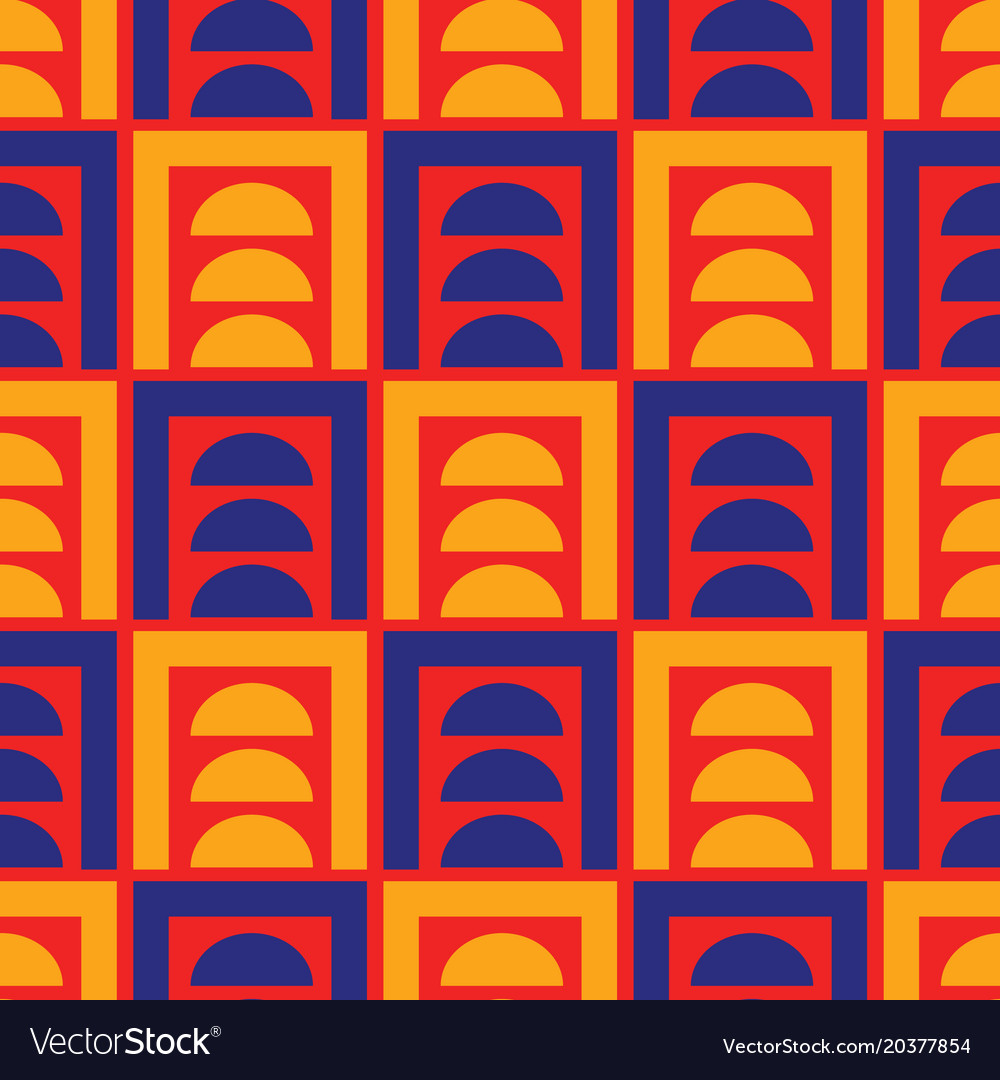 Visual distortion seamless pattern