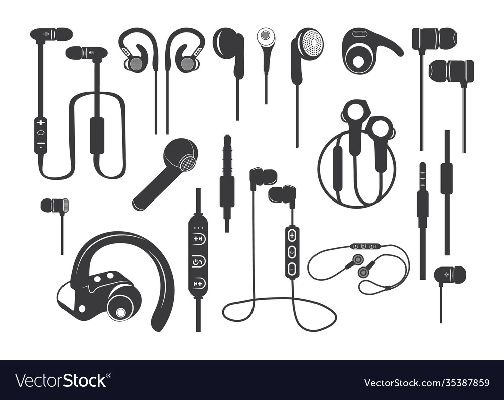 Download Earphones Bundle Earphones Earphones Svg Vector Image