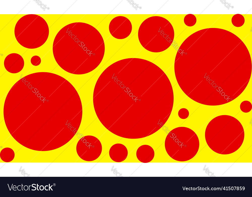 Pop art polka dot circles dotted random pattern vector image Pop art polka dot circles dotted random pattern
