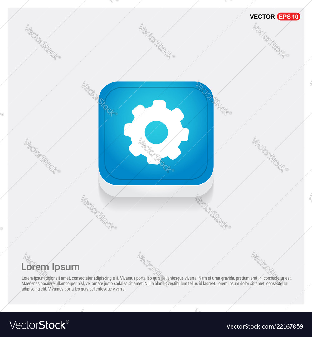 Setting icon vector image Setting icon