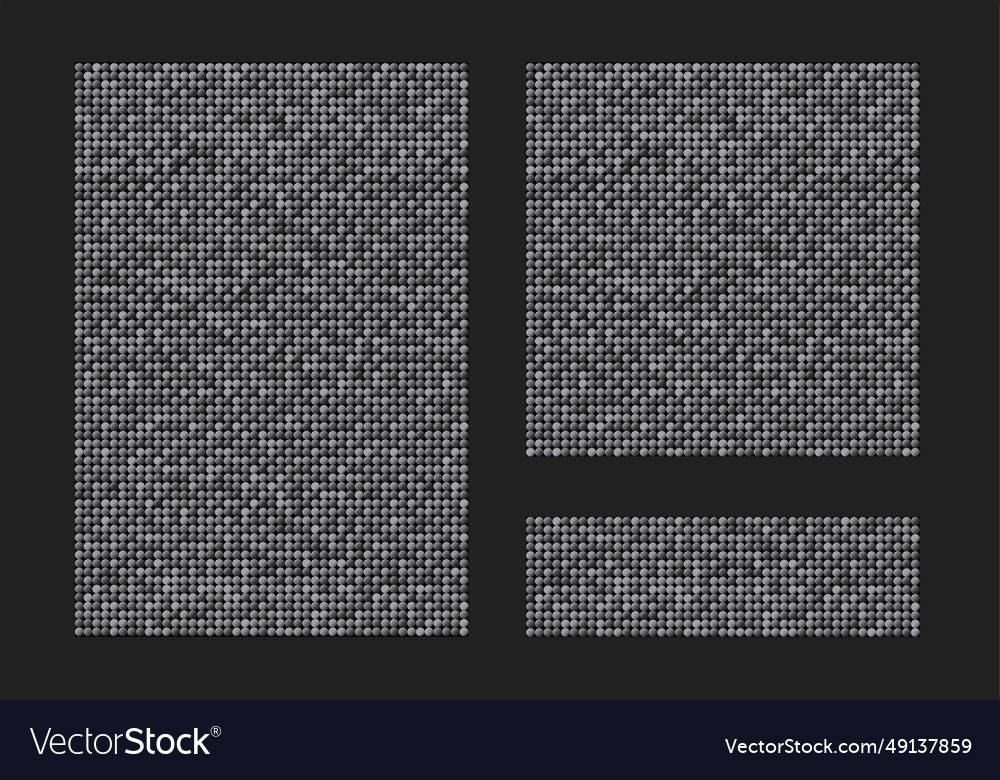Template background from silver sequins glitters