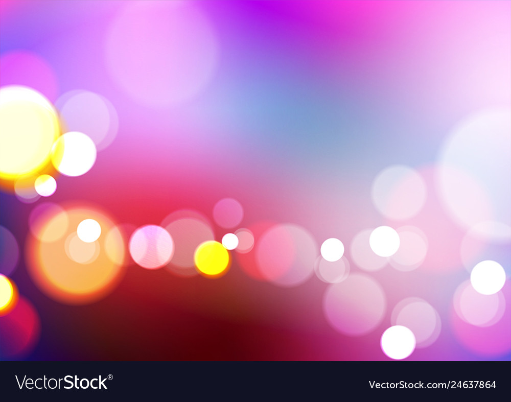 Abstract Bokeh Light Background