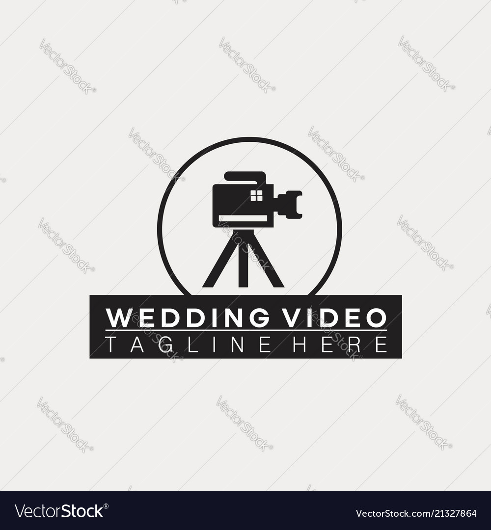 Black icons for photographer on white background