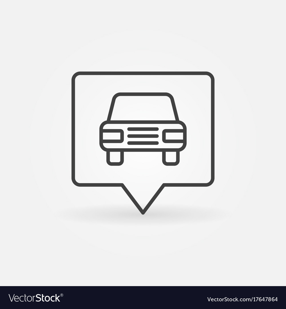 Car in square pointer