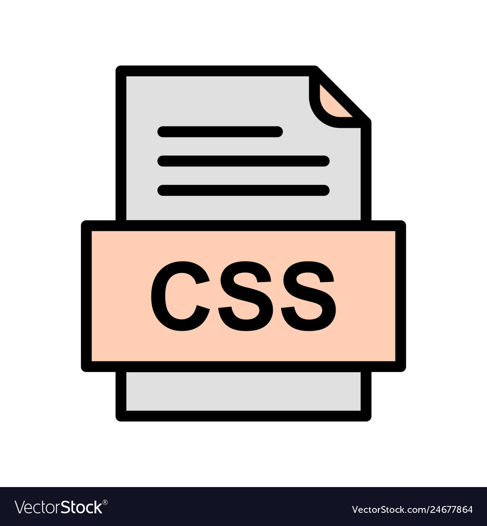 Css file document icon