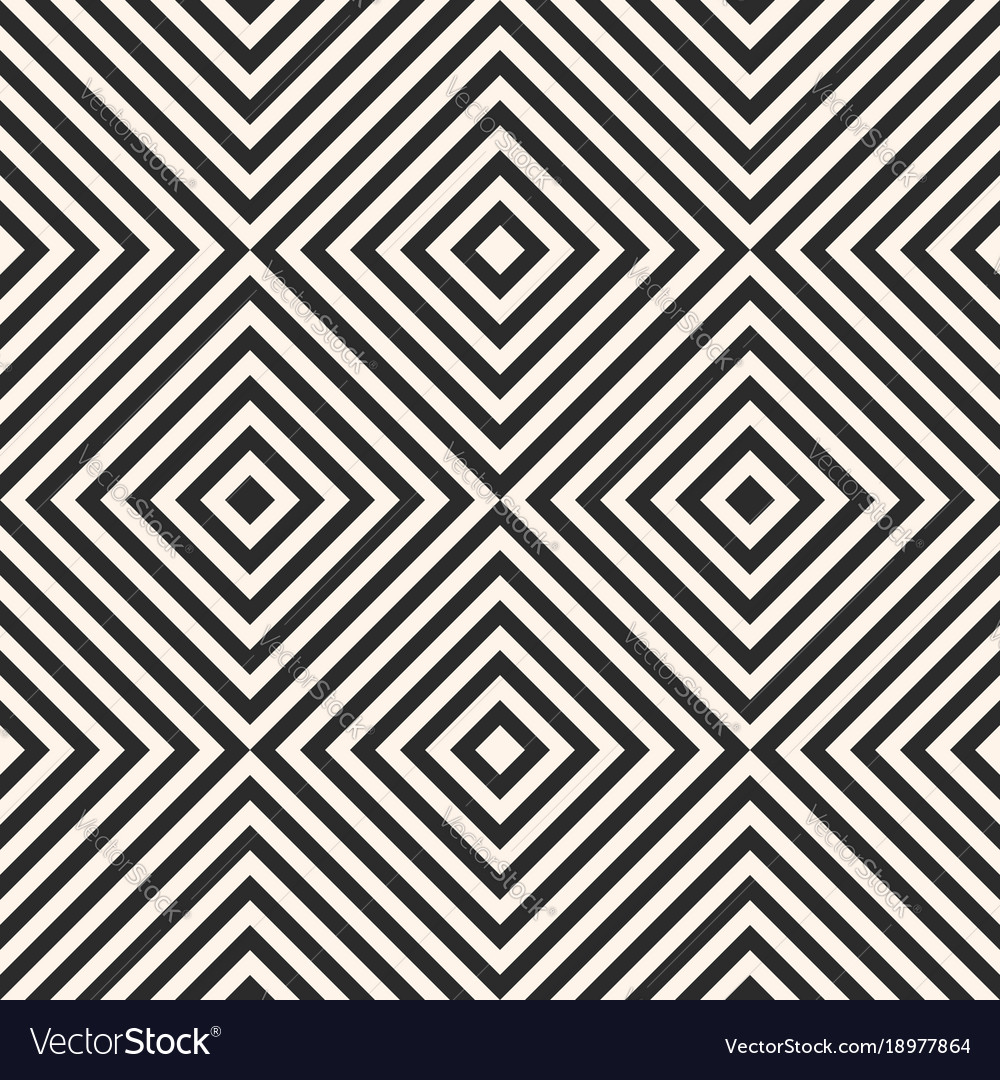 Diagonal Striped Squares Pattern