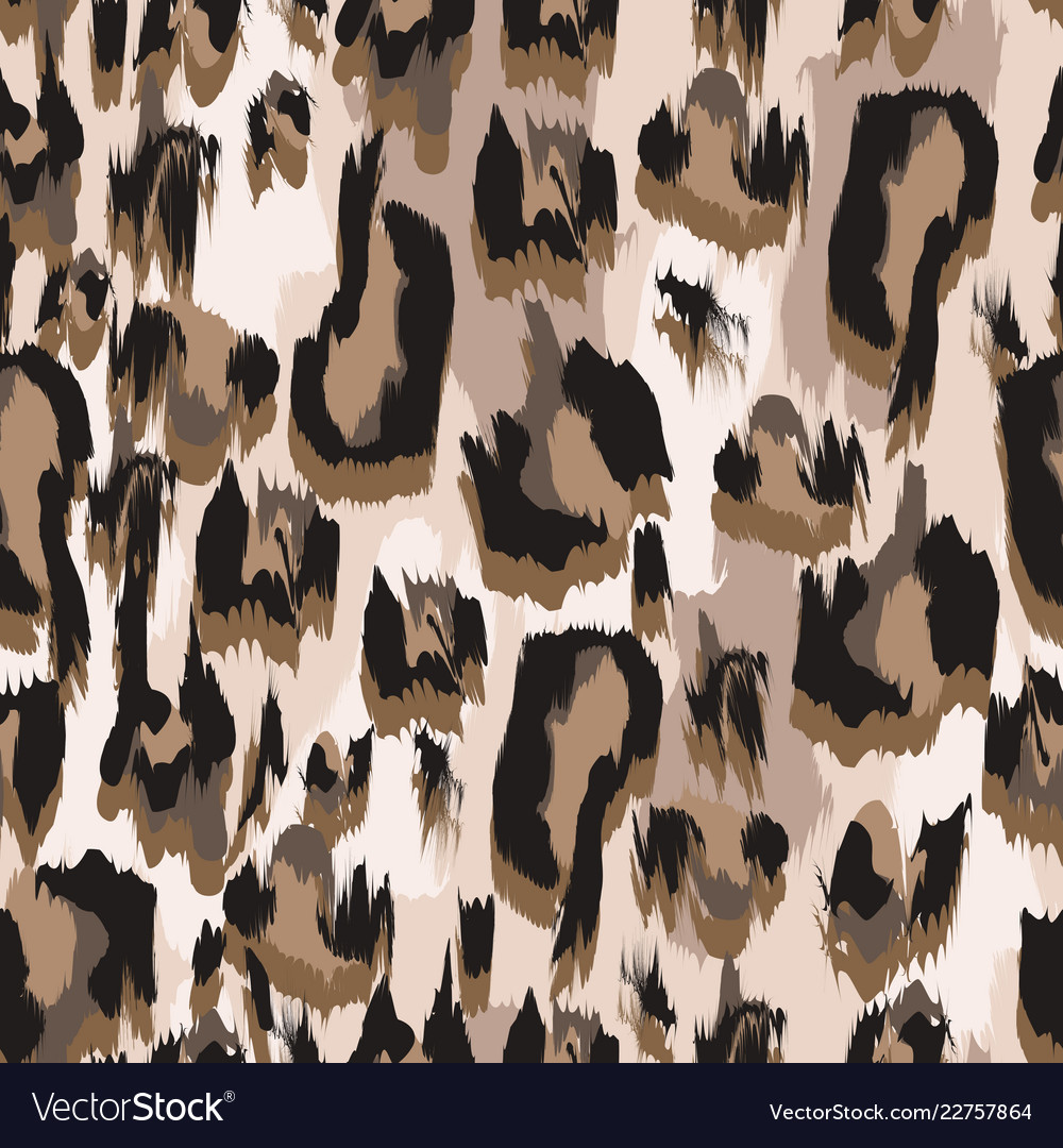 Leopard Skin Seamless Pattern