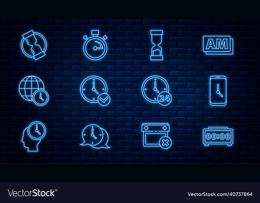 Set line digital alarm clock app mobile