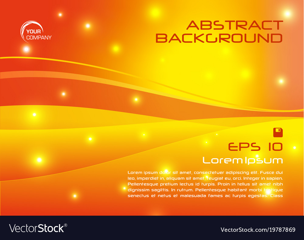 Abstract colorful background with wave in red