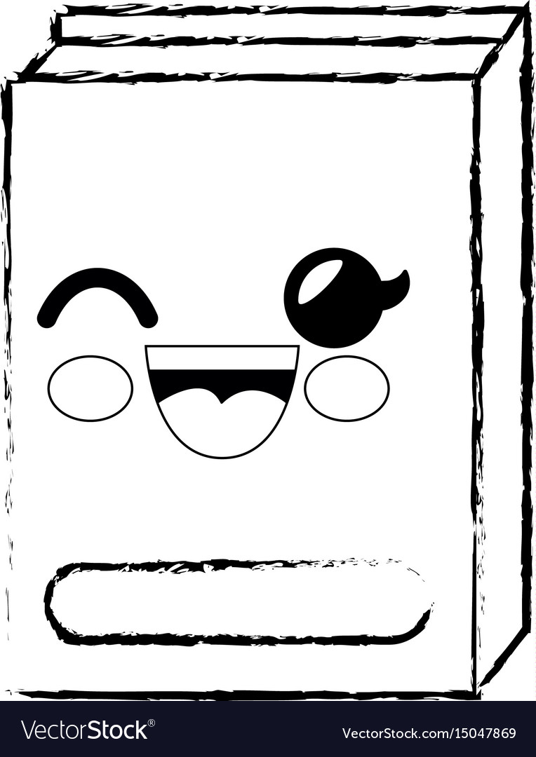 Book cartoon smiley