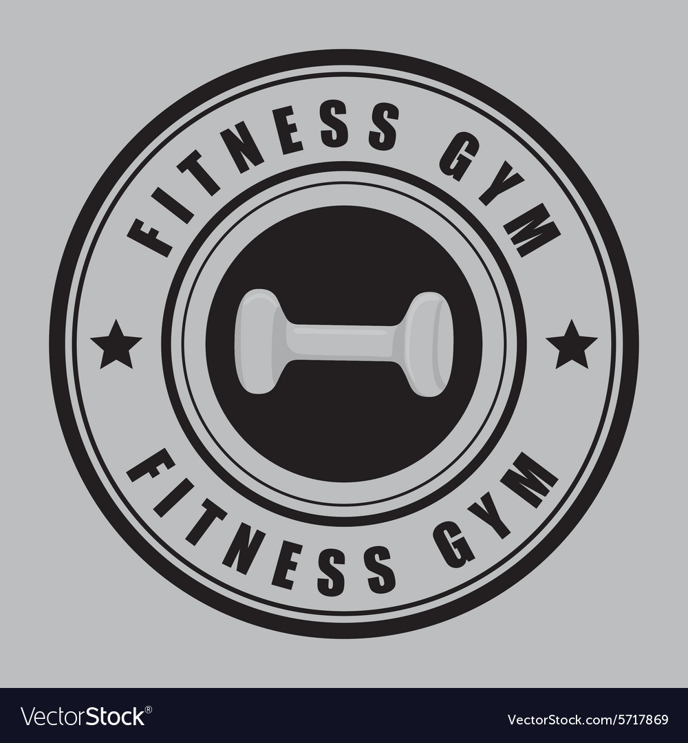 Gym design Royalty Free Vector Image - VectorStock