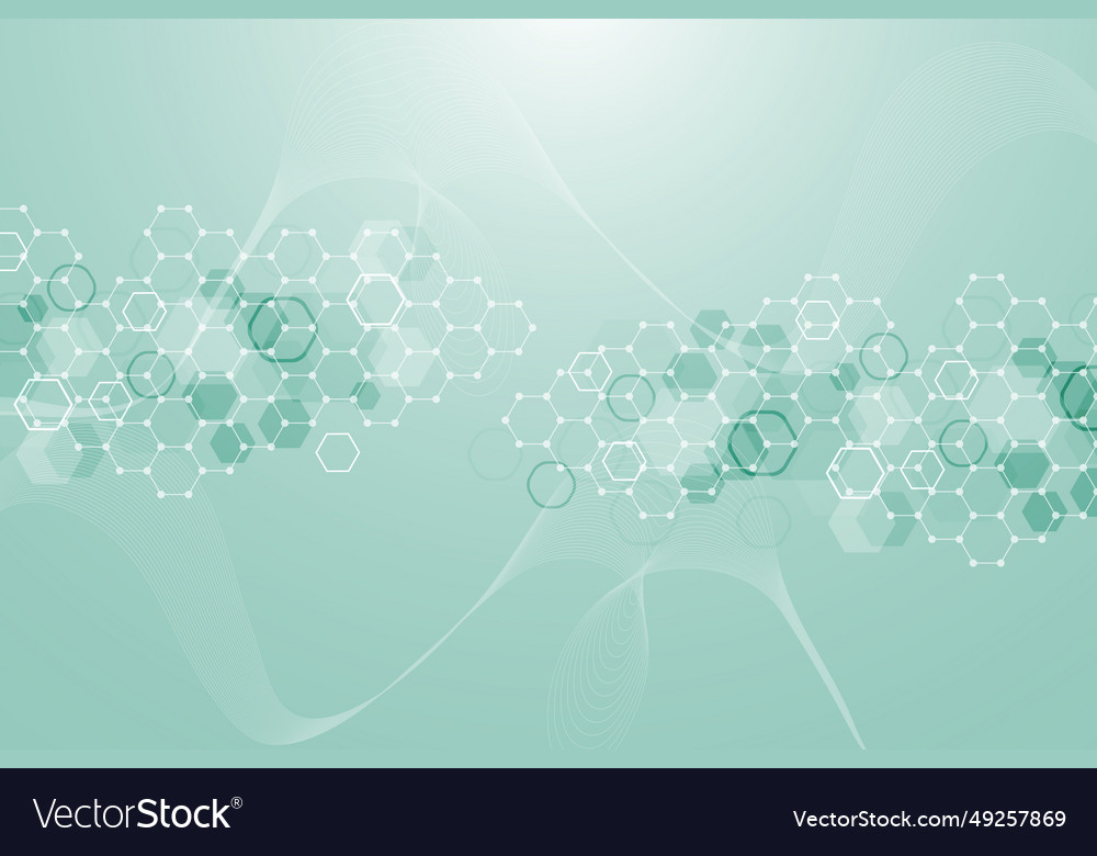 Science network pattern connecting lines and dots Vector Image Science network pattern connecting lines and dots