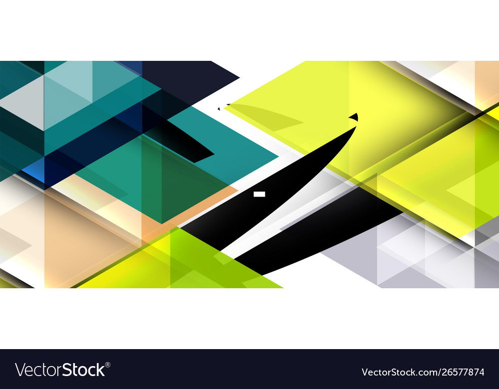 Abstract triangle pattern colorful backdrop vector image Abstract triangle pattern colorful backdrop