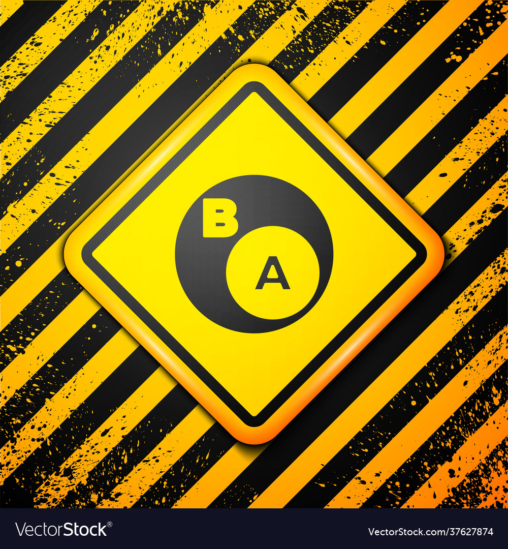 Black subsets mathematics a is subset b icon vector image Black subsets mathematics a is subset b icon