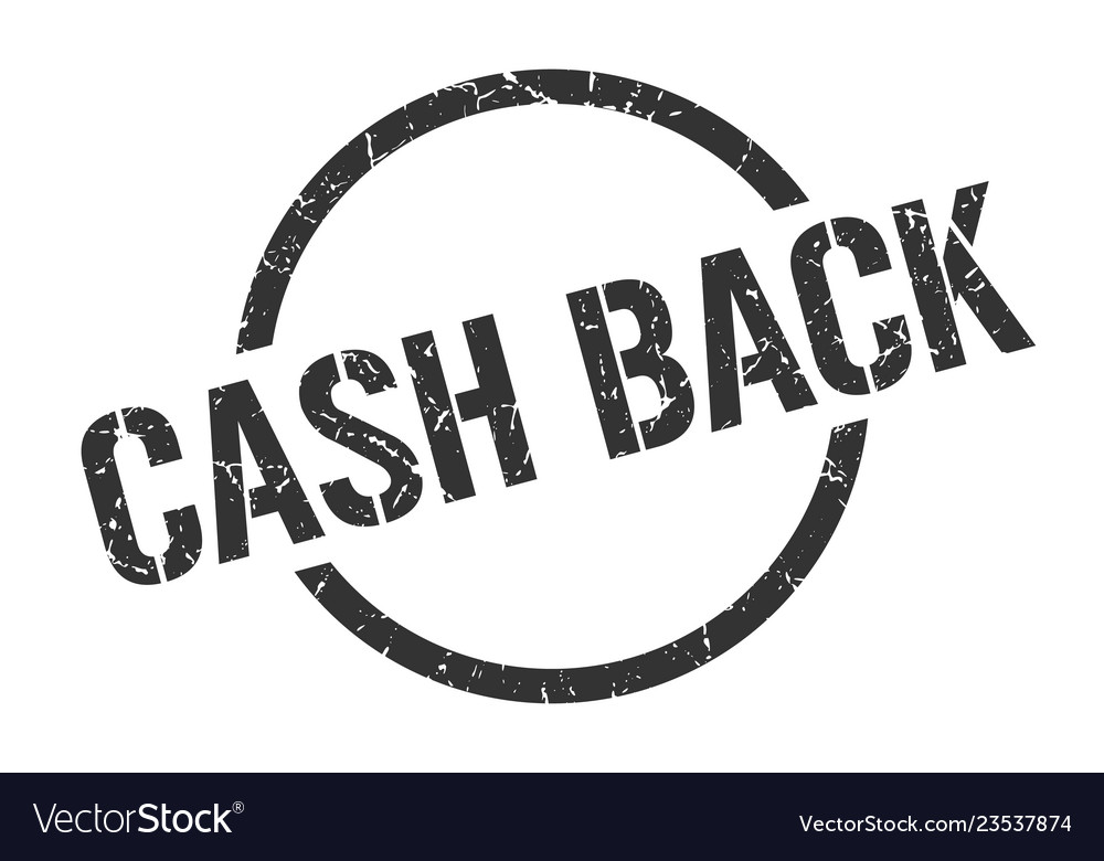 Cash back stamp