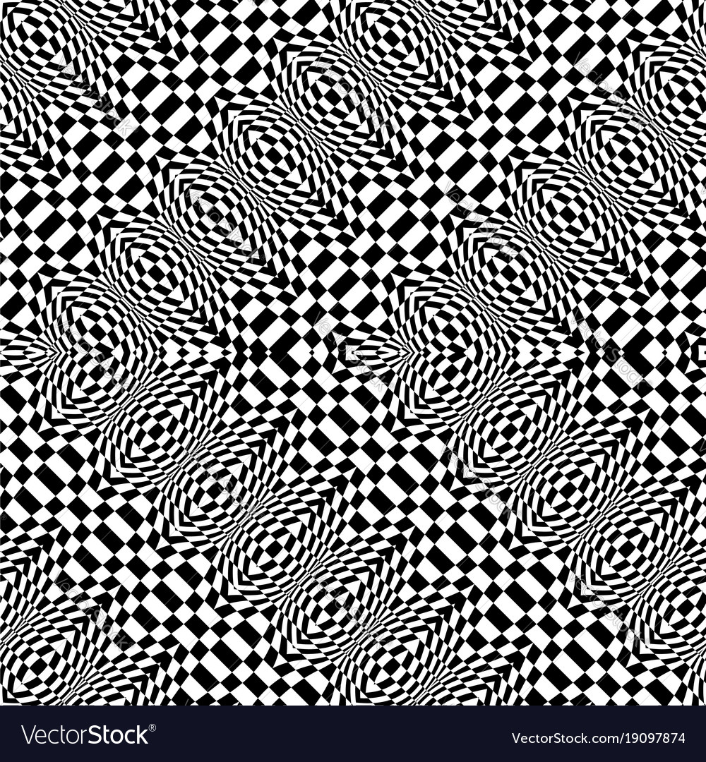 Design seamless monochrome zigzag pattern