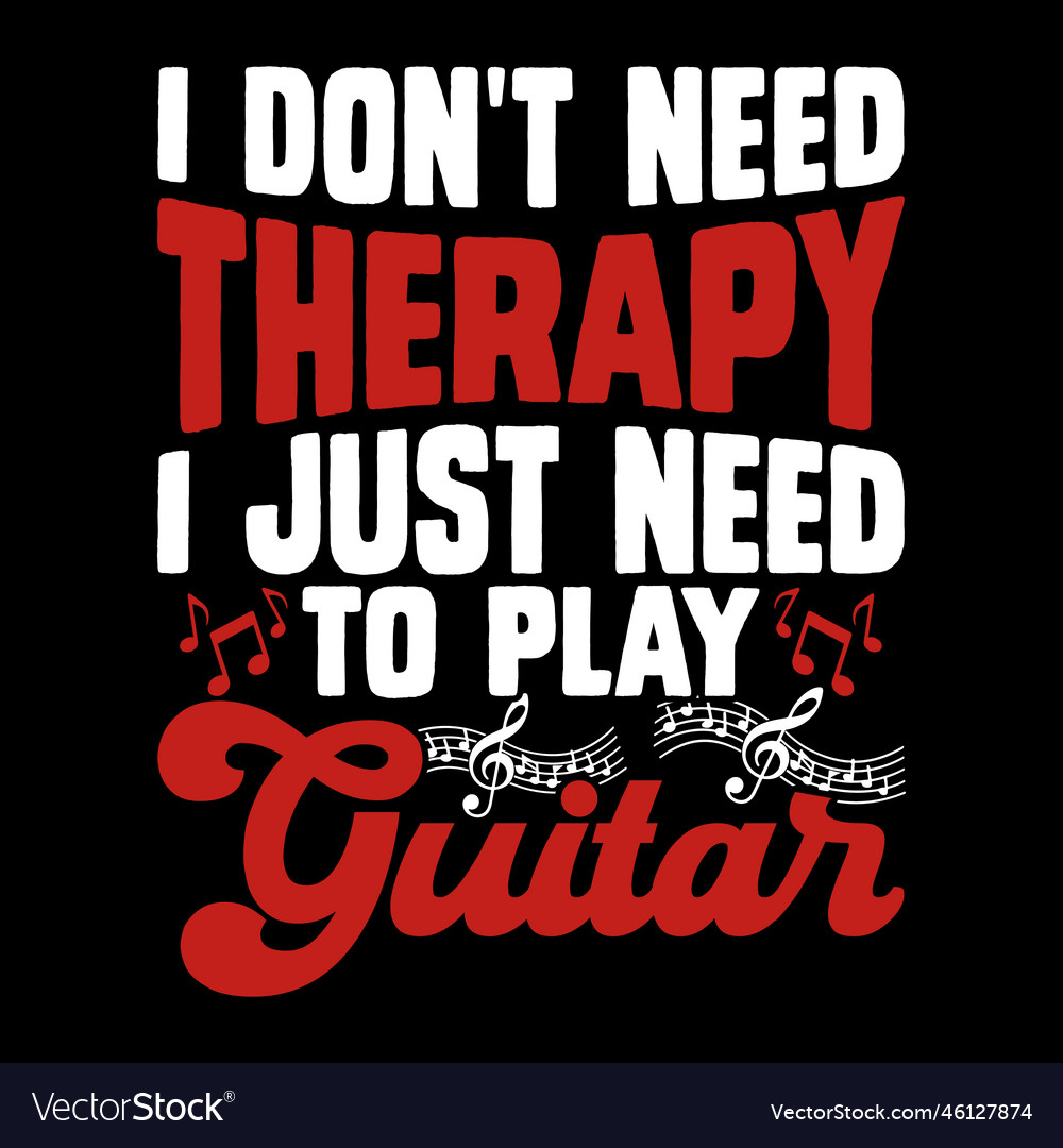 Guitar retro vintage musician t-shirt design