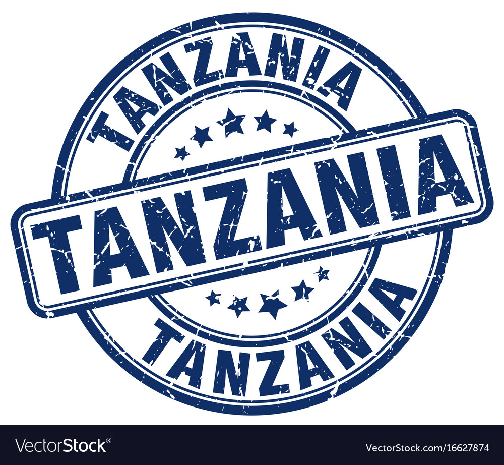 Tanzania stamp Royalty Free Vector Image - VectorStock