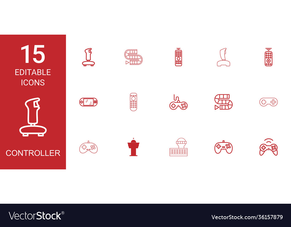 15 controller icons