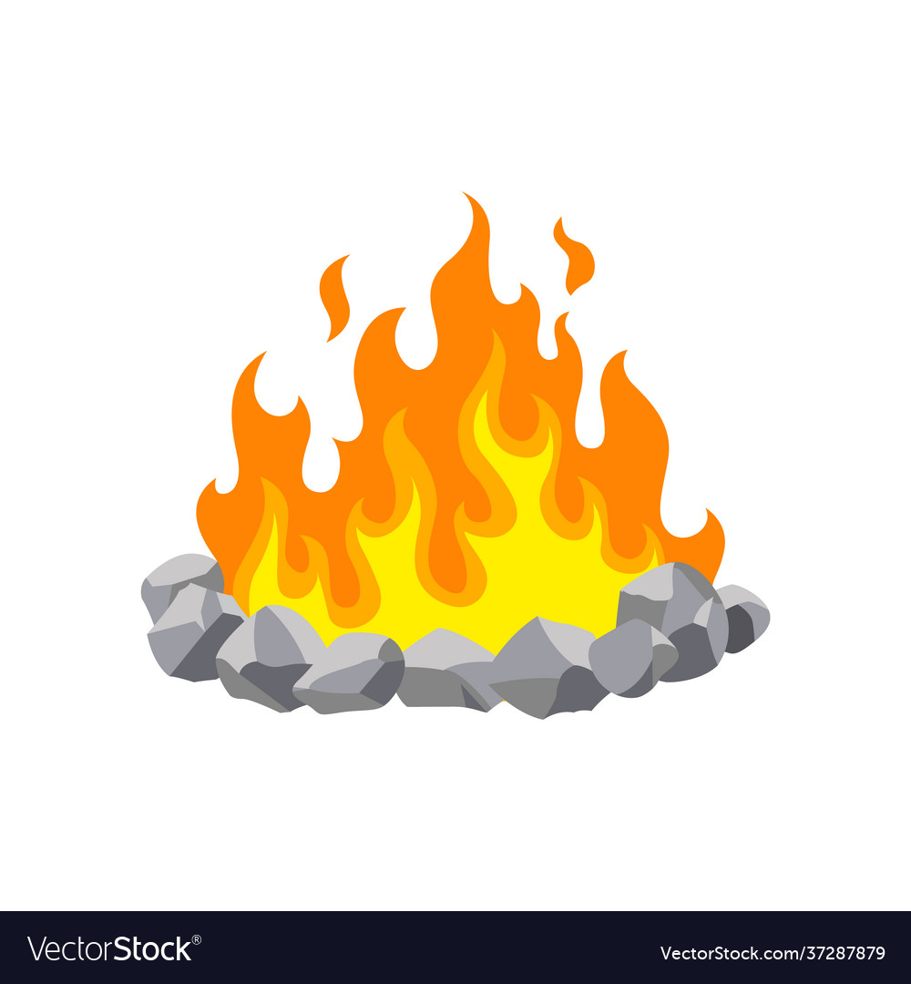 Campfire Burning Fire