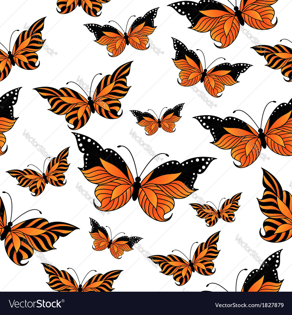 Colorful Butterfly Pattern