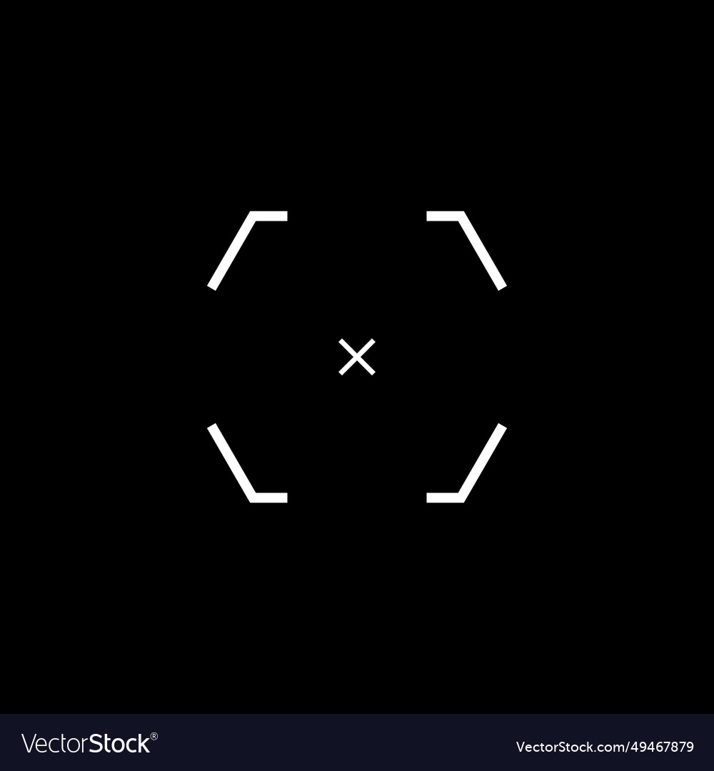 Cyberpunk style element tech design target