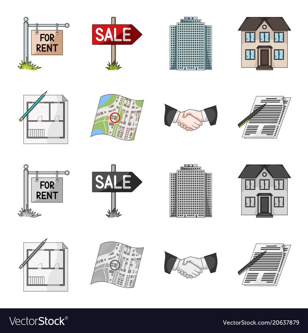 House plan documents for signing handshake