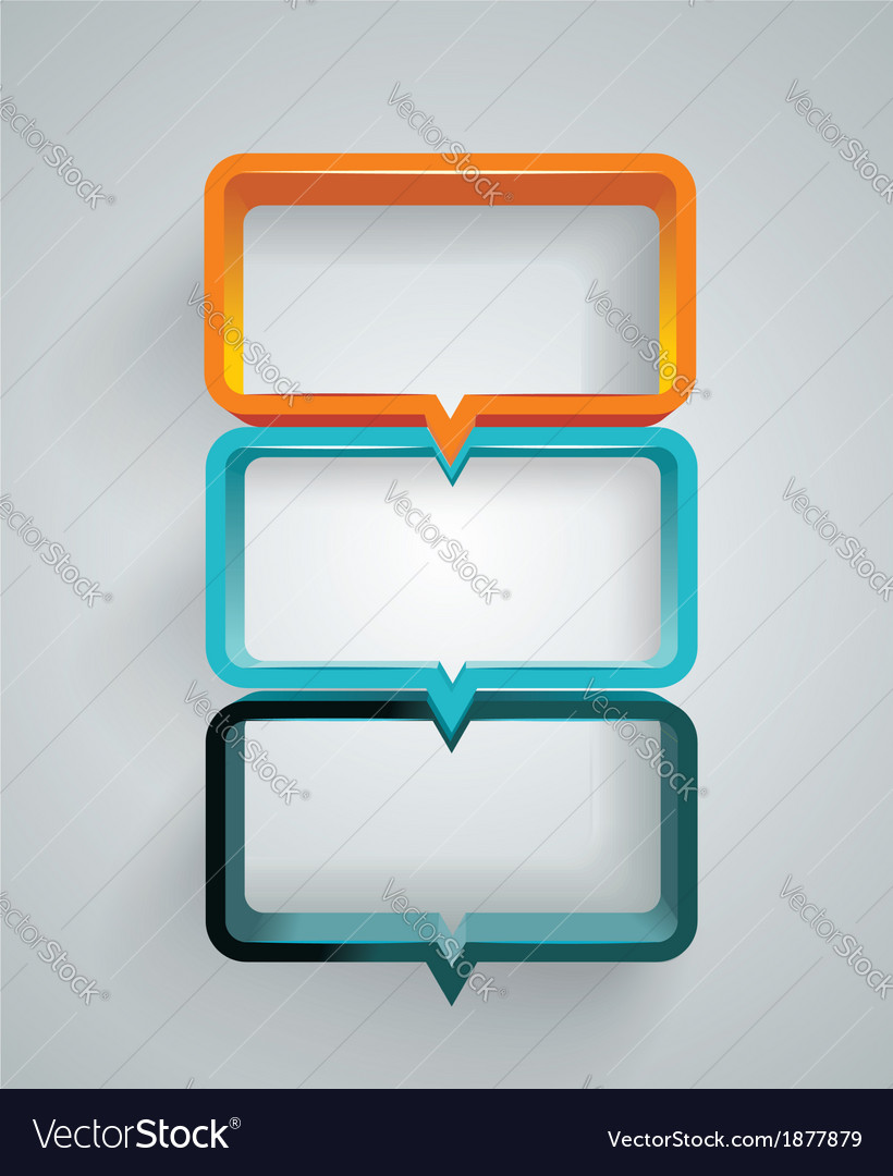 Text box design Royalty Free Vector Image - VectorStock